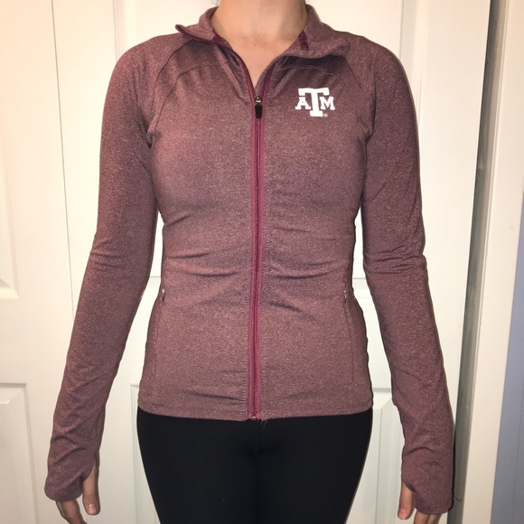 Rivalry Threads Jackets & Blazers - 2/$35 Texas A&M Aggies Maroon Athletic Jacket